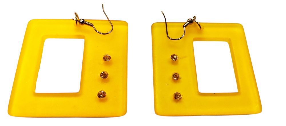 Biżuteria kolczyki cyrkonie osoba prezent kolory pastelowe