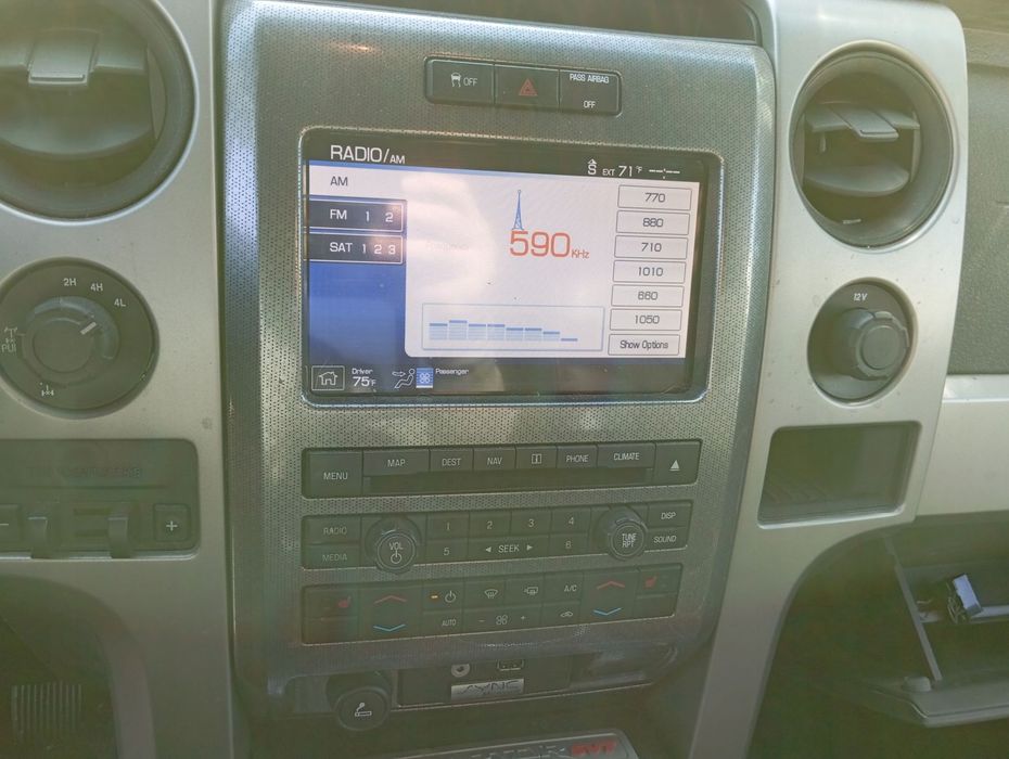 Radio wyświetlacz nawigacja panel Ford F150 10-14 KOMPLET !!!