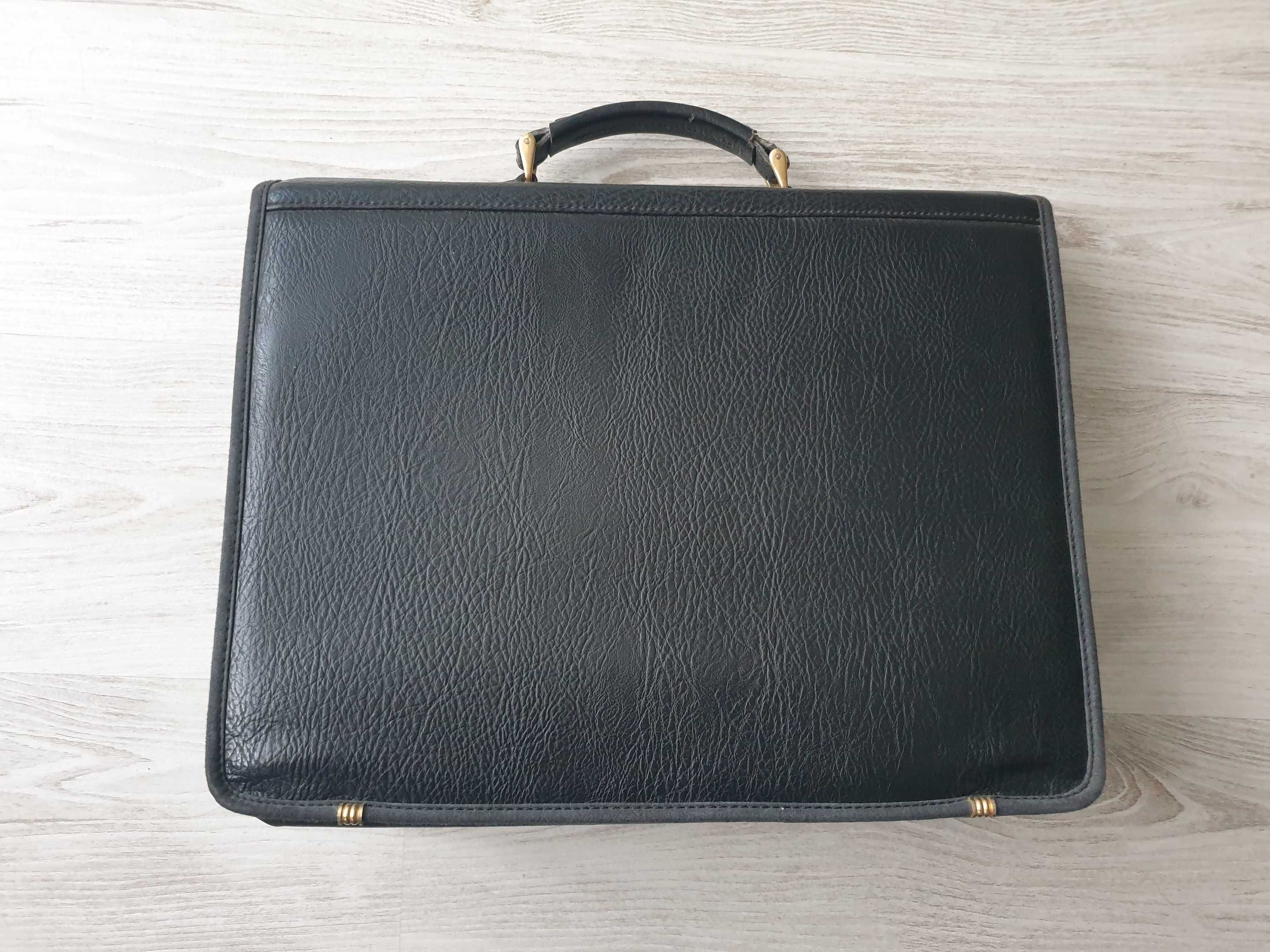 Mala executiva Briefcase couro
