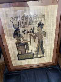 Obrazy z papirusu Polecam