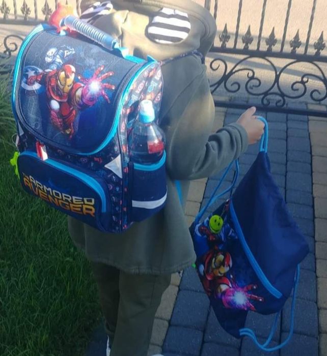 Tornister, plecak, piórnik worek Marvel Avengers iron Men