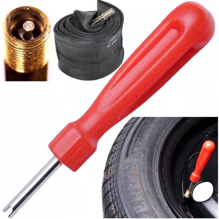 Wkrętak klucz zaworu wentyla dętki AV wykrętak śrubokręt maszynki