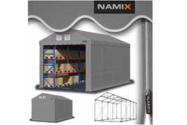Namiot PRESTIGE MAX 6x8 [4m] magazynowy HALA NAMIOTOWA 700 g/m2 PVC