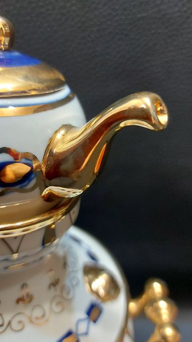 Самовар Гжель декоративний.