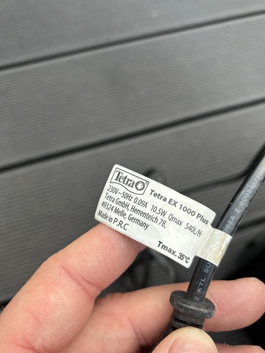 Filtr Tetra EX 1000 plus prawie nowy