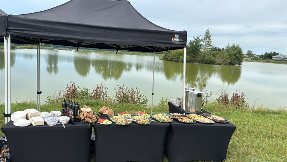 Grill catering obsługa imprez firmowych Barman food truck event Masowe