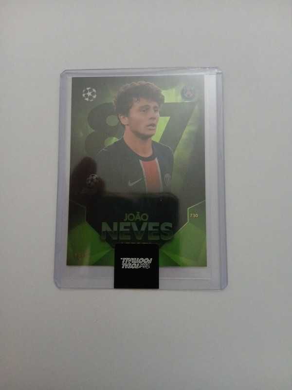 João Neves PSG 19/75 Topps Total Football