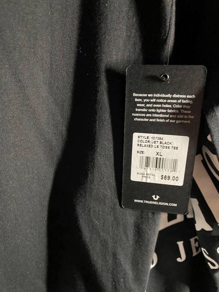 лонгслив true religion y2k sk8 drip opium full new