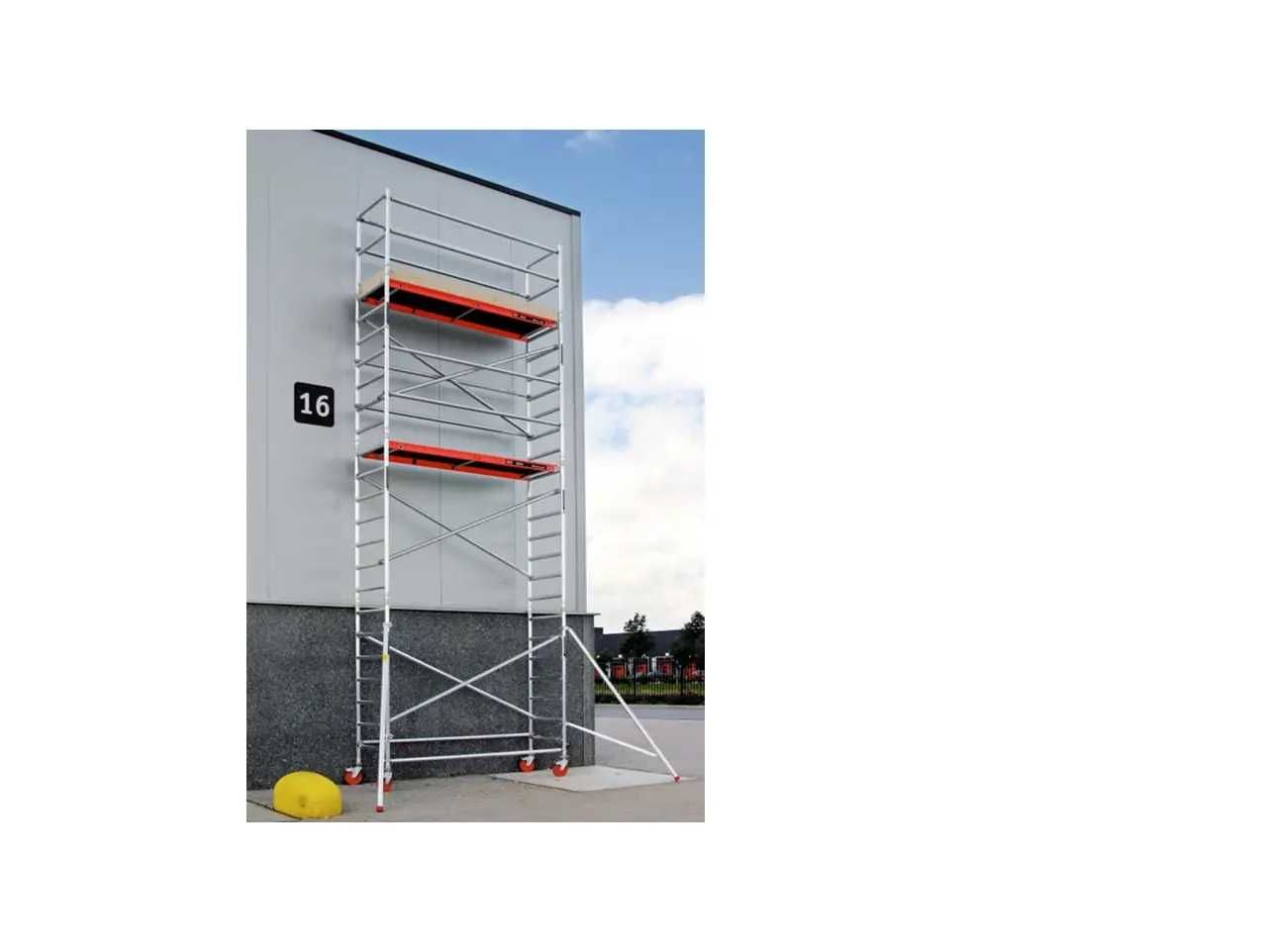 Aluguer Plataforma em aluminio - altura até 7,8 m, por dia desde