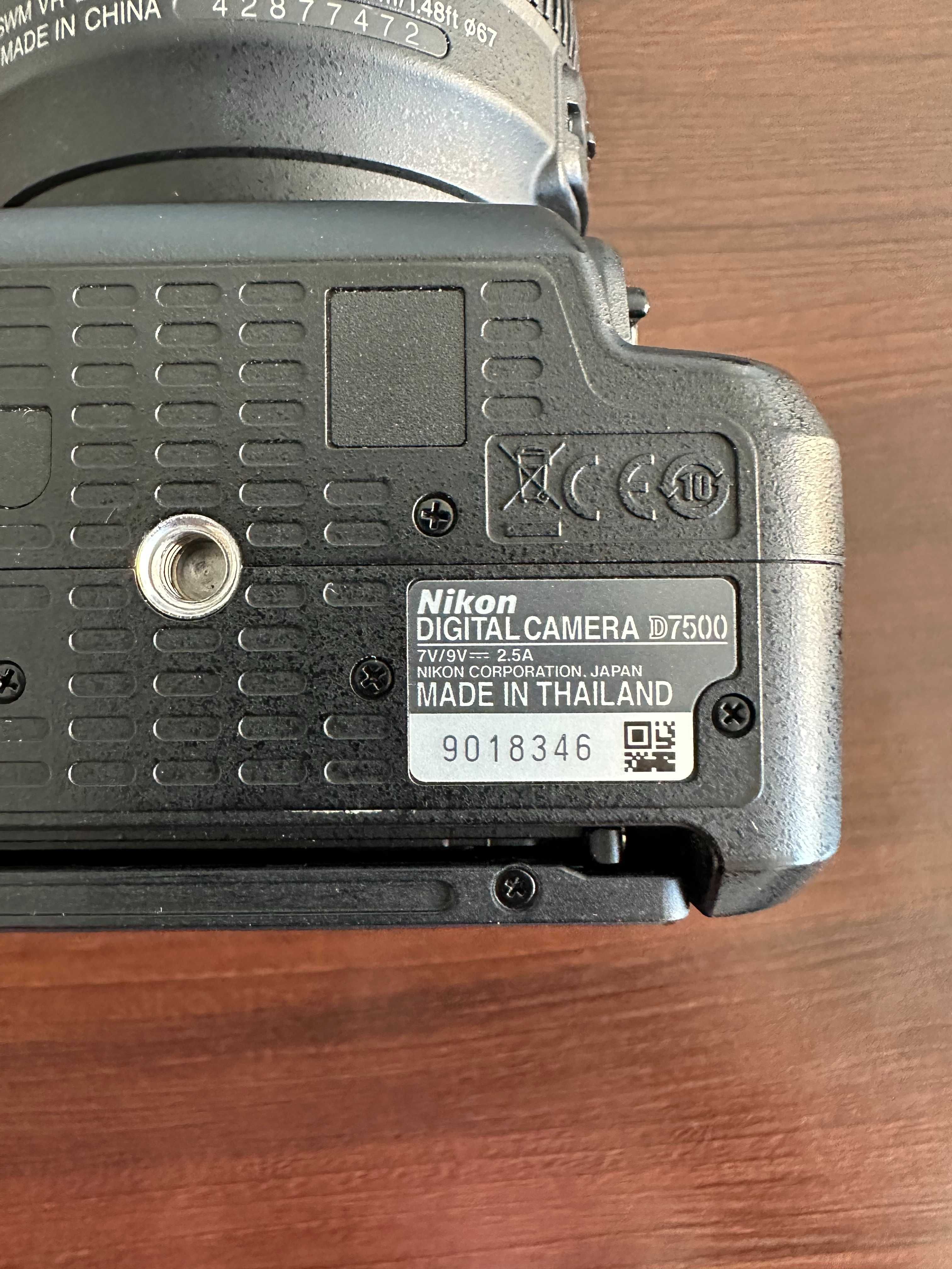 Aparat Nikon d7500 + Obiektyw Nikon AF-S DX NIKKOR 18-105mm