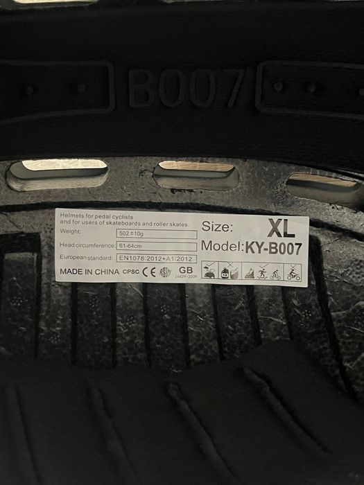 Kask rowerowy rozm XL