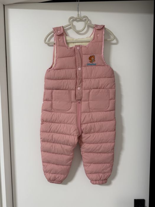 Зимовий напівкомбінезон, зимові штани 86-92.