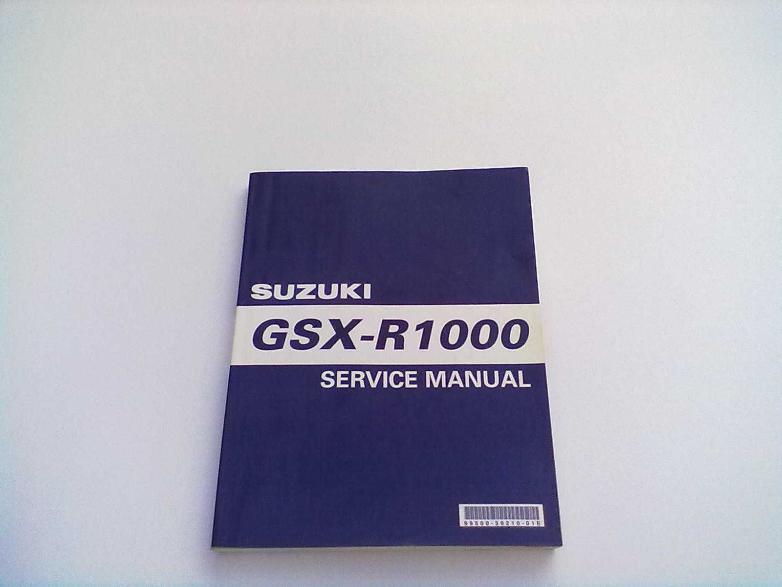 Manual Técnico Oficial Suzuki GSX-R1000