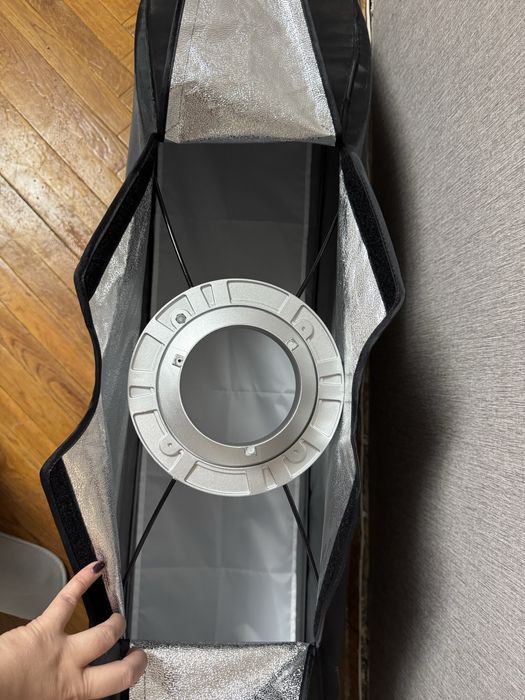 Софтбокс Godox  (35х160 см) з сотами