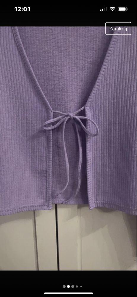 sweterek bolerko h&m r. XS