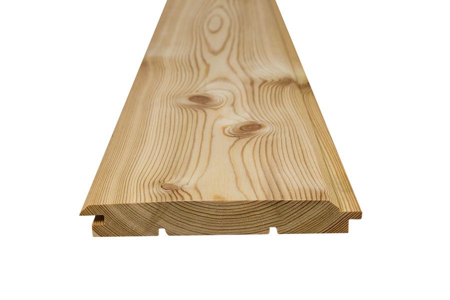 Deski elewacyjne Modrzew Syberyjski profil Faza 20x120 mm klasa AB