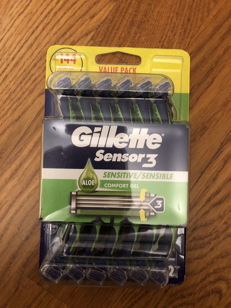 Бритви Gillette Sensor 3