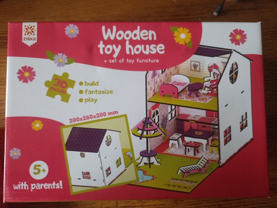 Игровой домик для кукол. Новый.