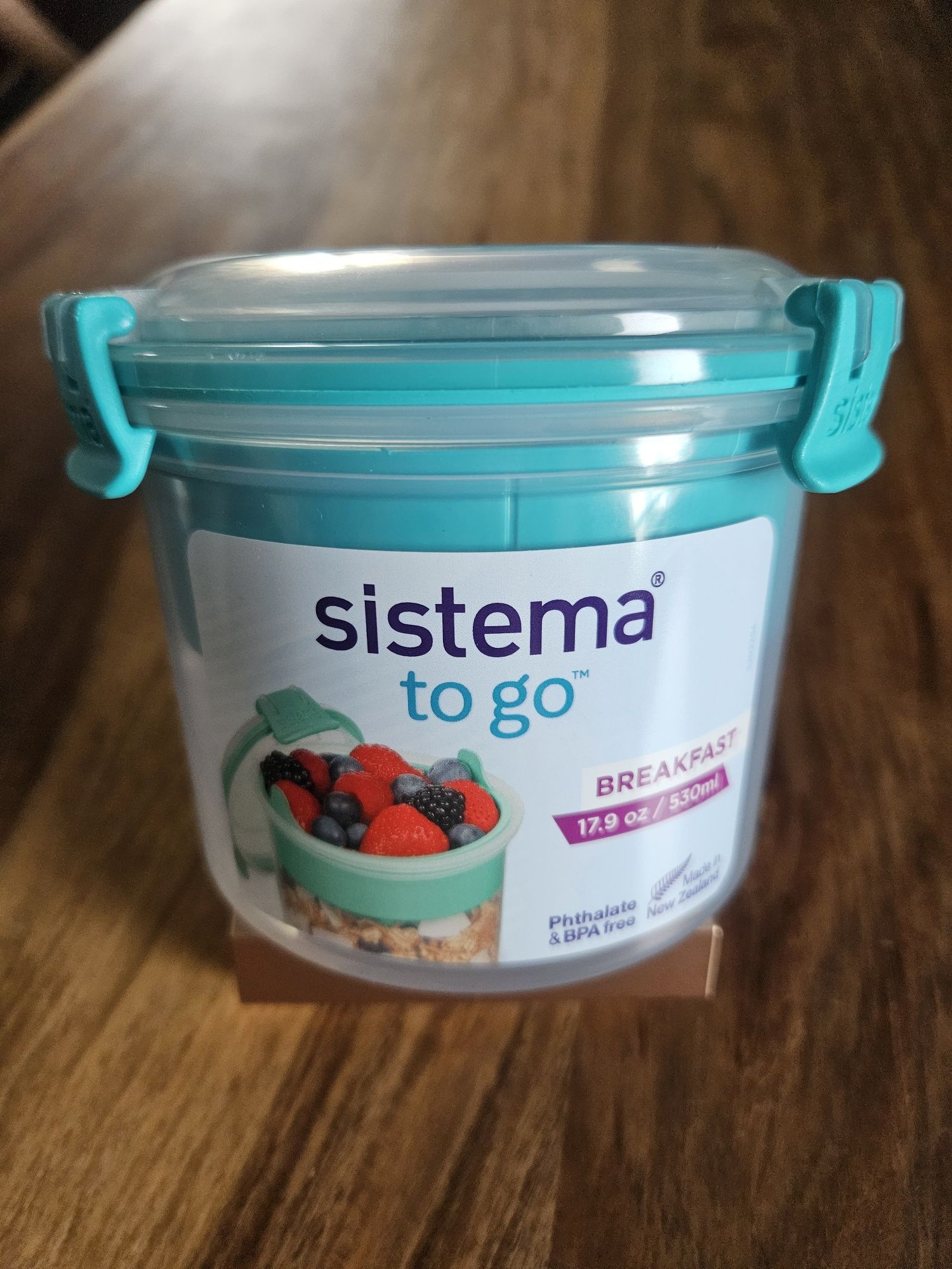 Pojemnik Sistema to go 530 ml z łyżeczką