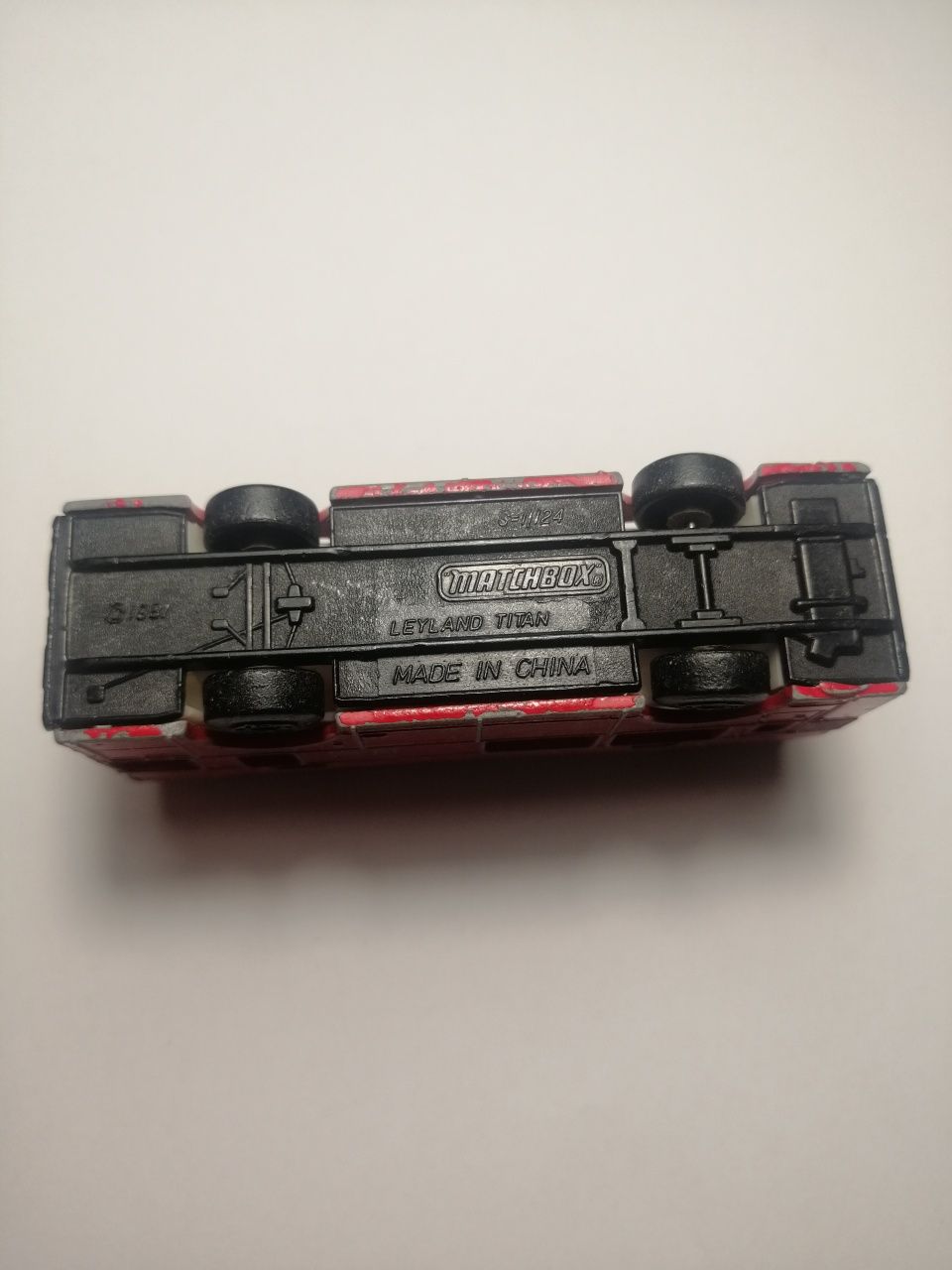 Autobus Matchbox leyland Titan 1981