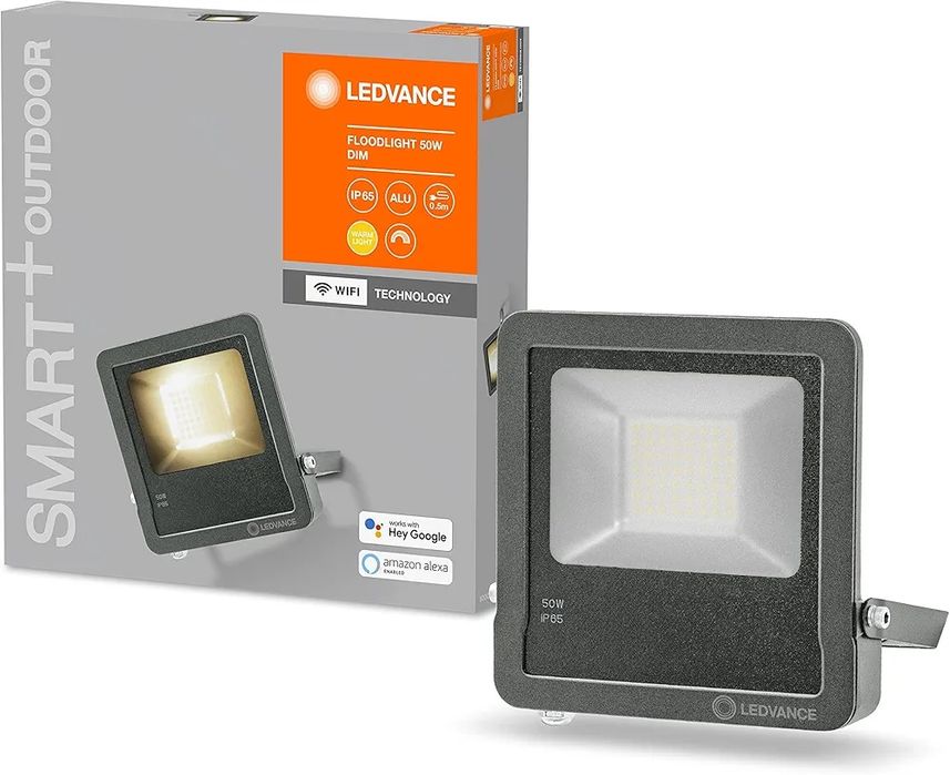 [Novo] Projector Exterior Inteligente Ledvance 4000lm - 50W - IP65