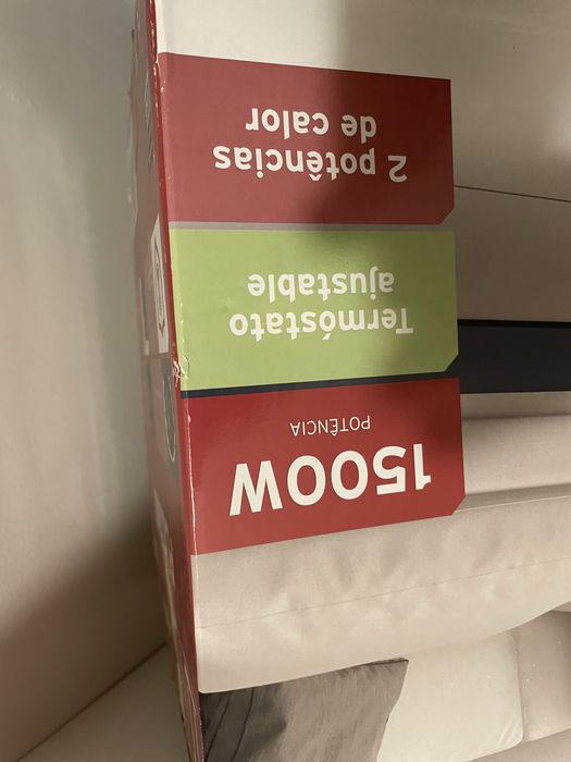 Aquecedor Preto Flama