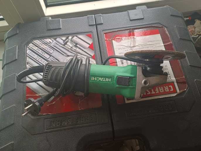 Szlifierka kątowa HITACHI-Japan 730W 125mm tarcza płynny start