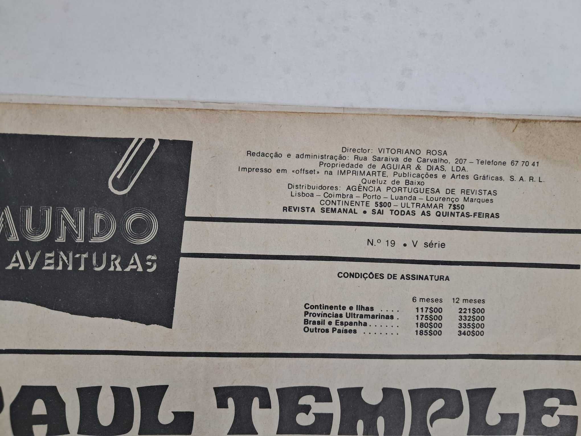 Banda Desenha Portuguesa Guerra Falcão Condor Mundo de Aventuras
