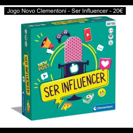 Jogo de tabuleiro Clementoni "Ser Influencer", Novo