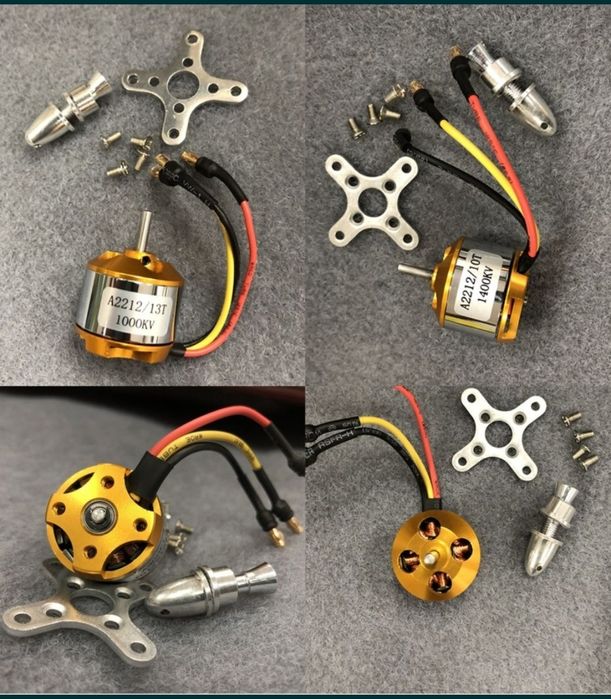 Мотор, ESC, сервопривод, кабанчики, аксессуары авиамодель квадрокоптер