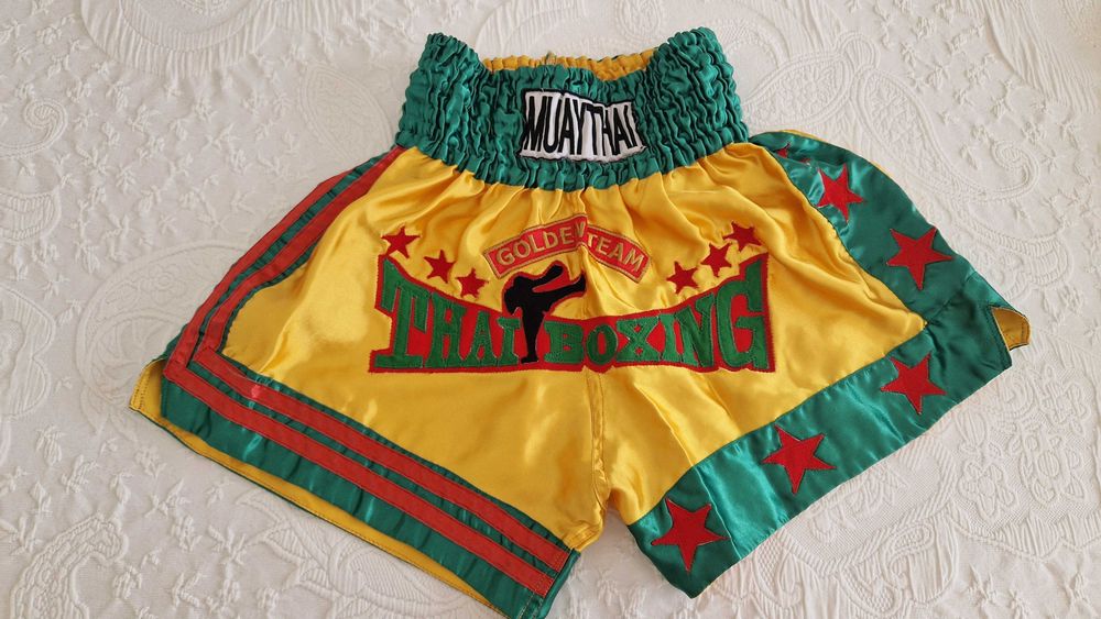 Calções desportivos Muaythai, tamanho M