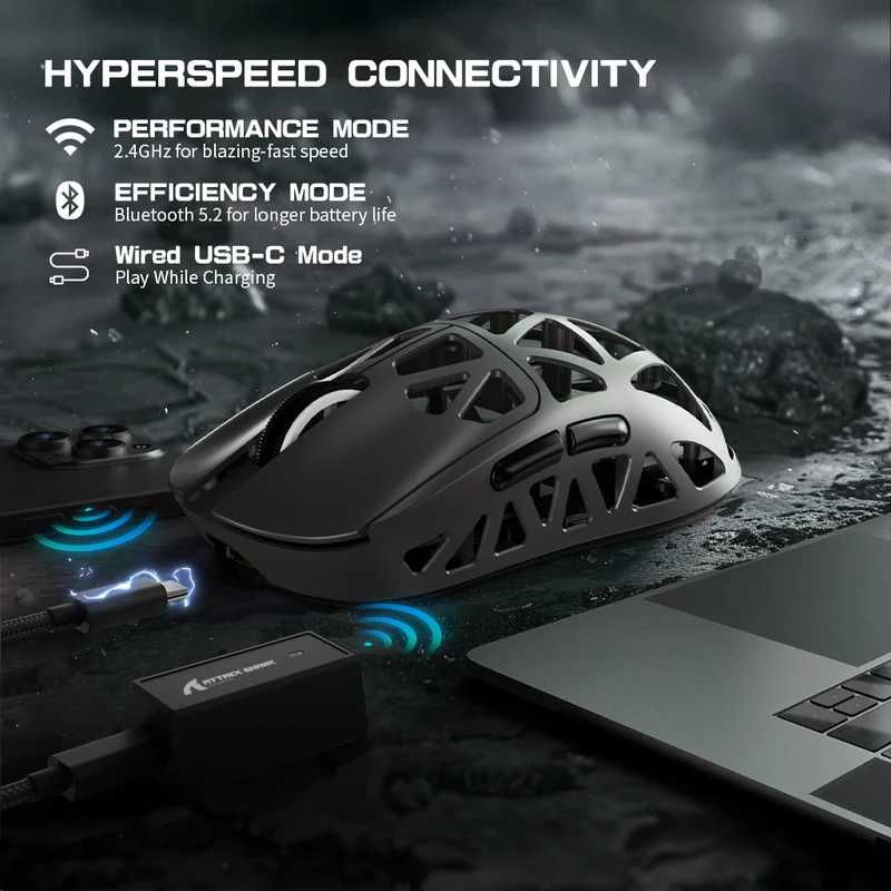 ‼️ NEW ‼️ Ігрова миша Attack Shark R3 Magnesium Alloy 8K