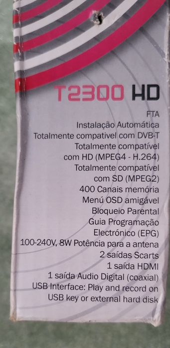 Vendo aparelho de TDT Novo