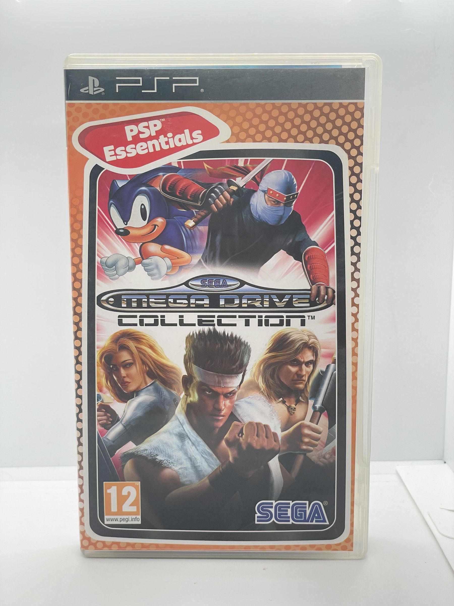SEGA Mega Drive Collection PSP Po Angielsku