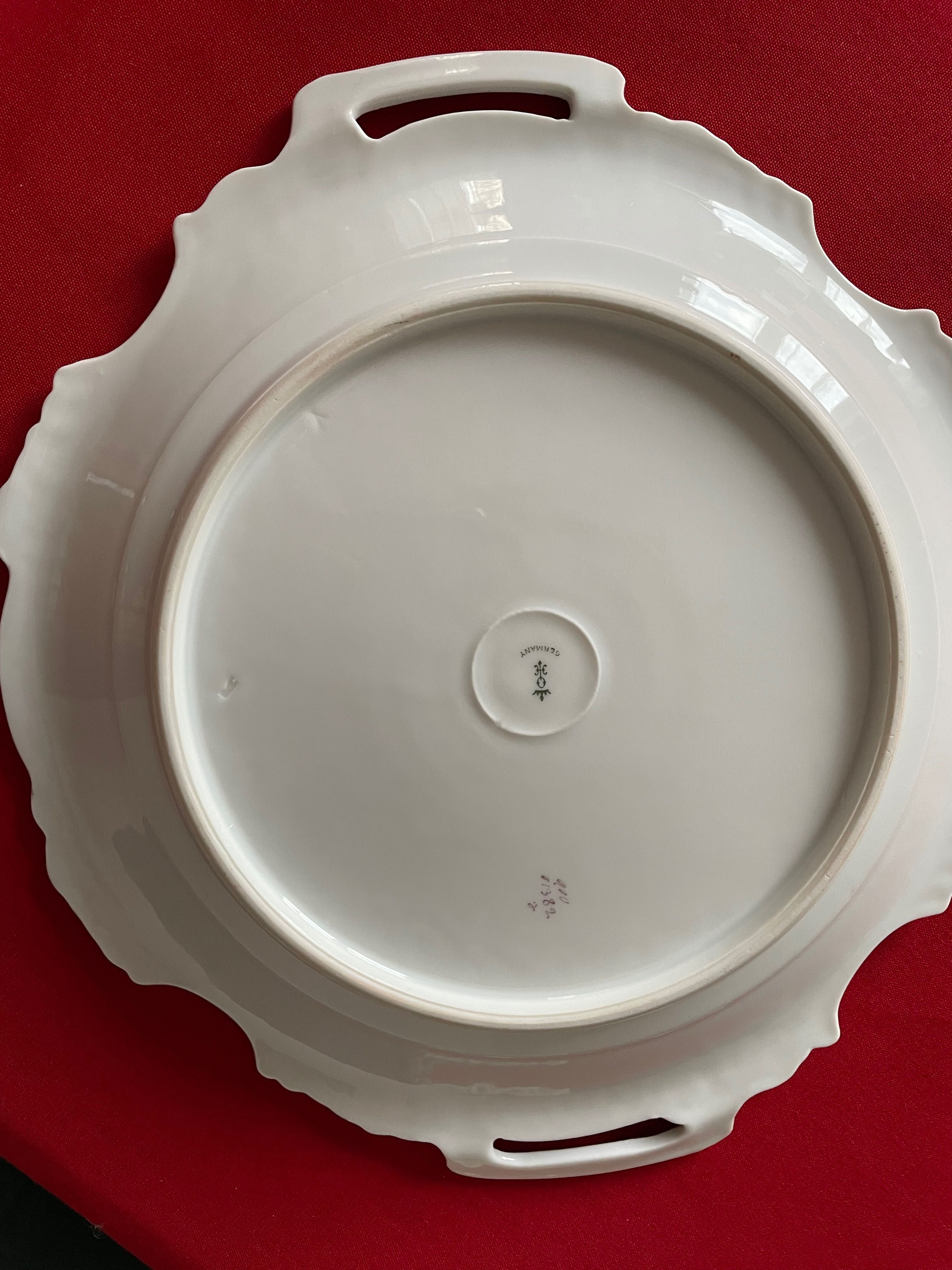 Patera Ohme Szczawienko 28 cm, antyk.