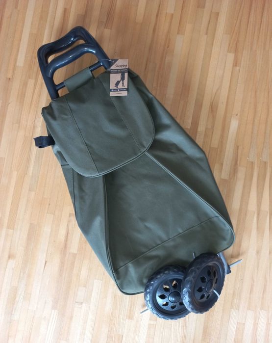 Nowy wózek na zakupy torba zakupowa na kółkach pojemność 40L Semi Line