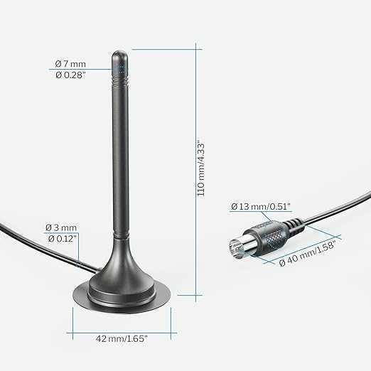 Antena DVB-T2 wewnętrzna KabelDirect 885