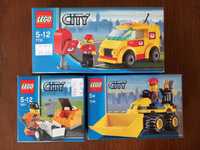 Zestawy LEGO City 5611, 7042, 7236, 7246 i 7731