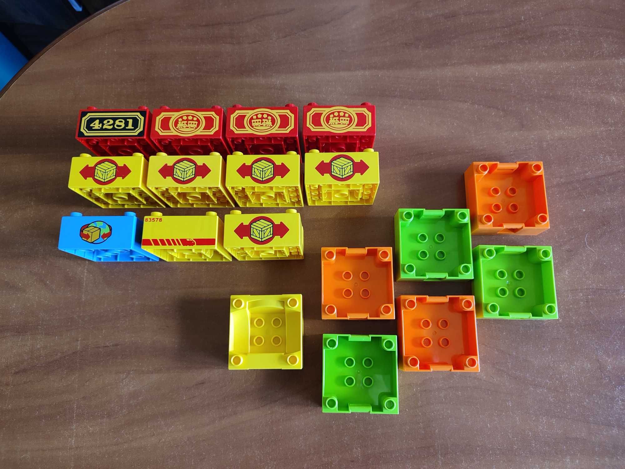 Lego Duplo element kolejka elektryczna wagon 4x4 oryginał wysyłka!!