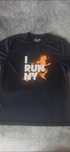 Czarny t-shirt koszulka sportowa męska krótki rękaw M New Balance