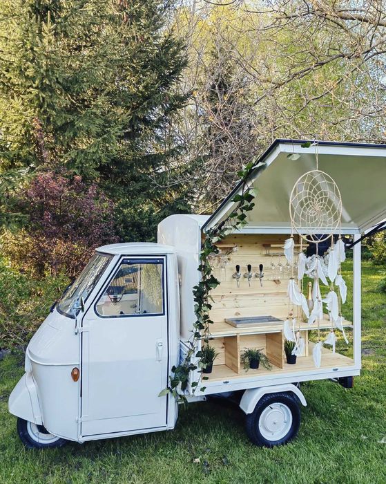 Prosecco Van | Drink Van | Bar mobilny | Piaggio Ape
