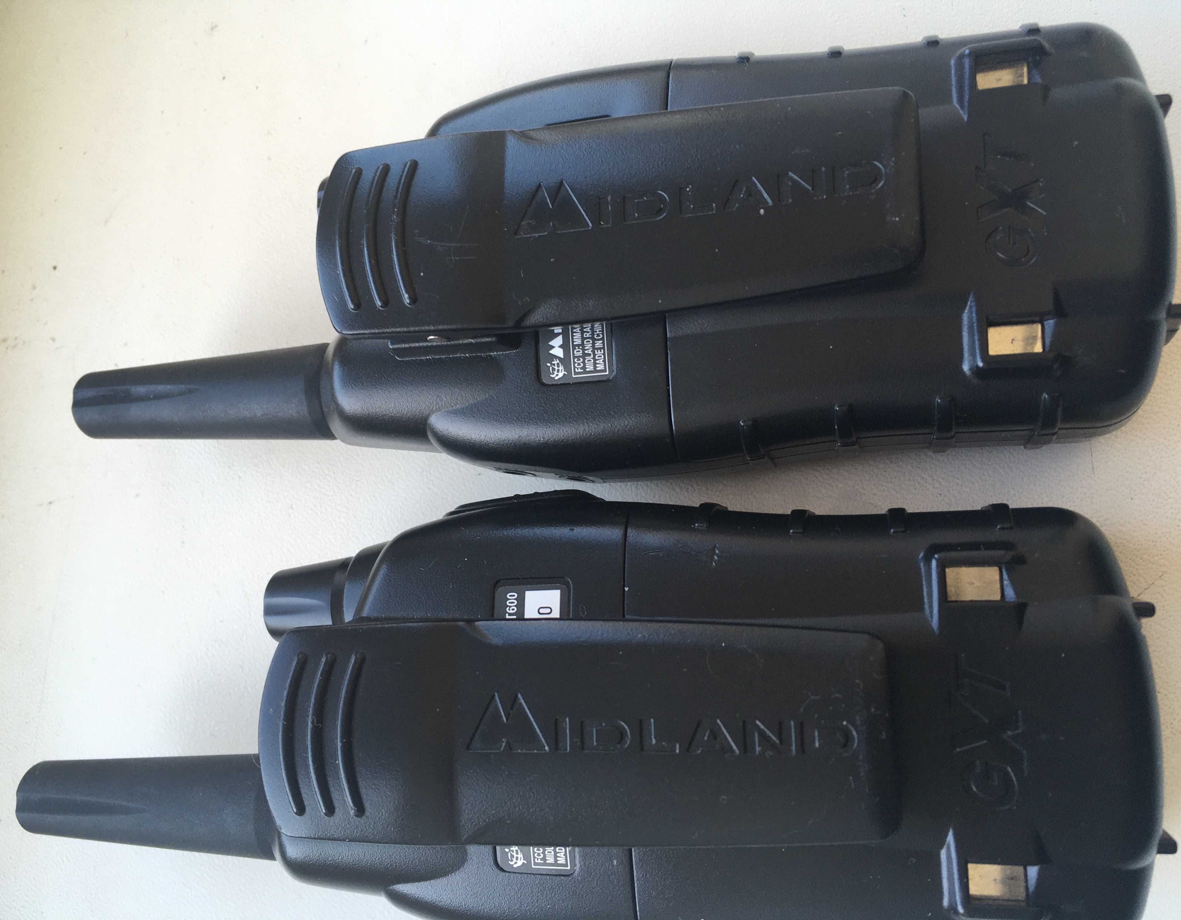Комплект ( 2  шт ) оригинальных made in  USA раций MIDLAND GXT 600