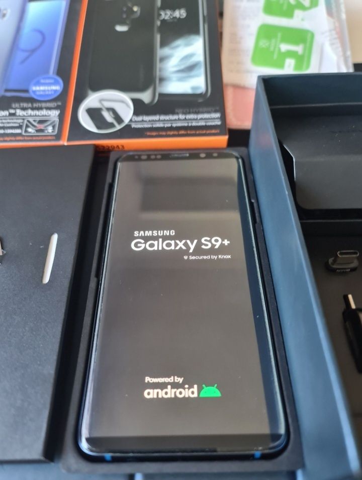 Samsung S9 PLUS, DUOS, [6GB-RAM] Azul Coral