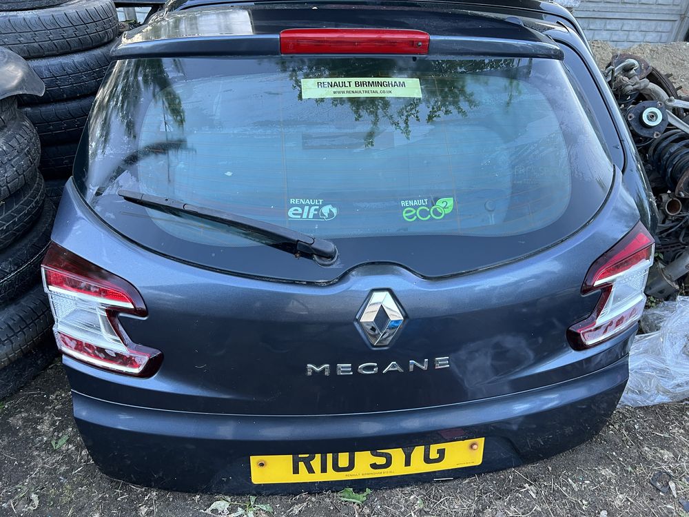 Кришка багажника ляда renault megane 3 рено меган 3