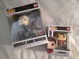 Pack funko pop Witcher Geralt and Roach rides e Jaskier