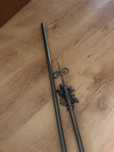 Karnisz metalowy 255 cm na zabki