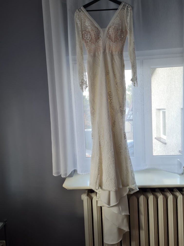 Suknia ślubna boho
