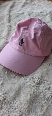 Różowa czapka z daszkiem Polo Ralph Lauren