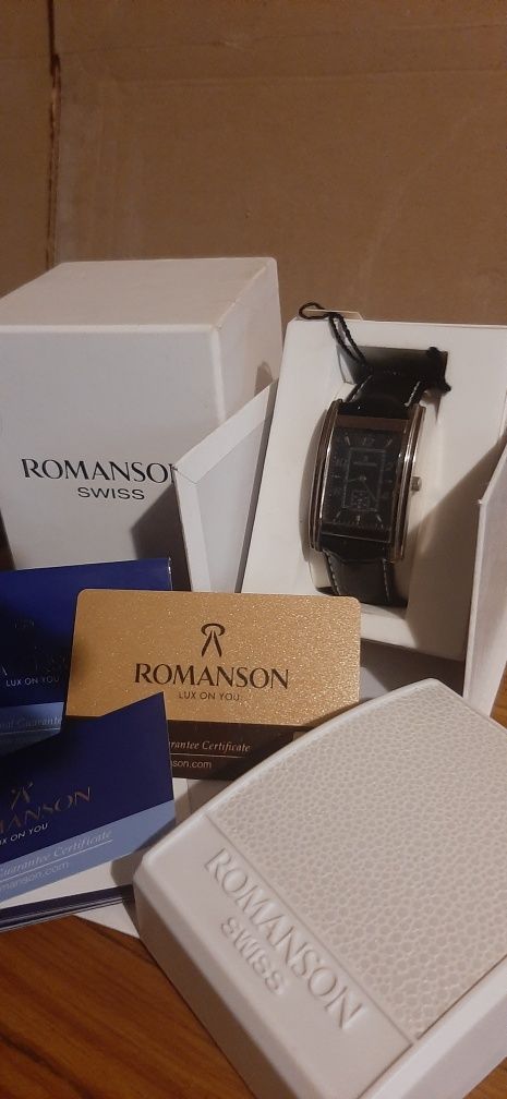 Часы Romanson TL0224BXWH BK  Швейцария