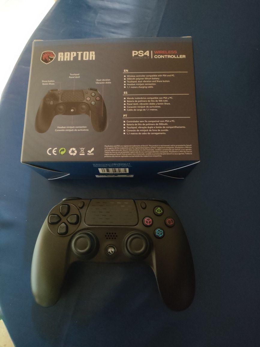 Comando compatível PS4 novo